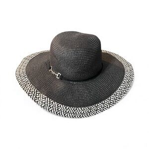 Stylish Black and White Women's Sun Hat